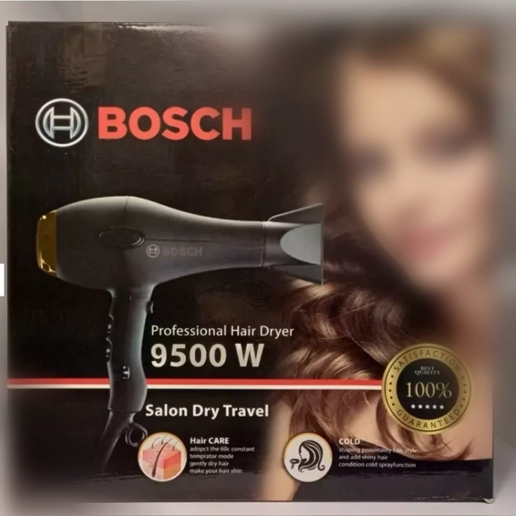 سشوار حرفه ای بوش 9500 وات موتور سنگین مدل:new kanada1856