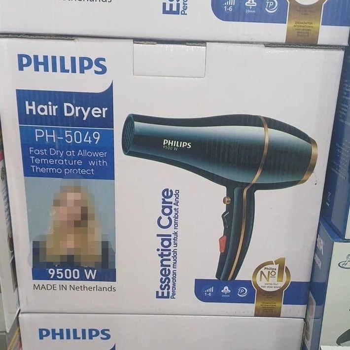 سشوار حرفه ای فیلیپس موتور سنگین9500وات مدل:new kanada1276