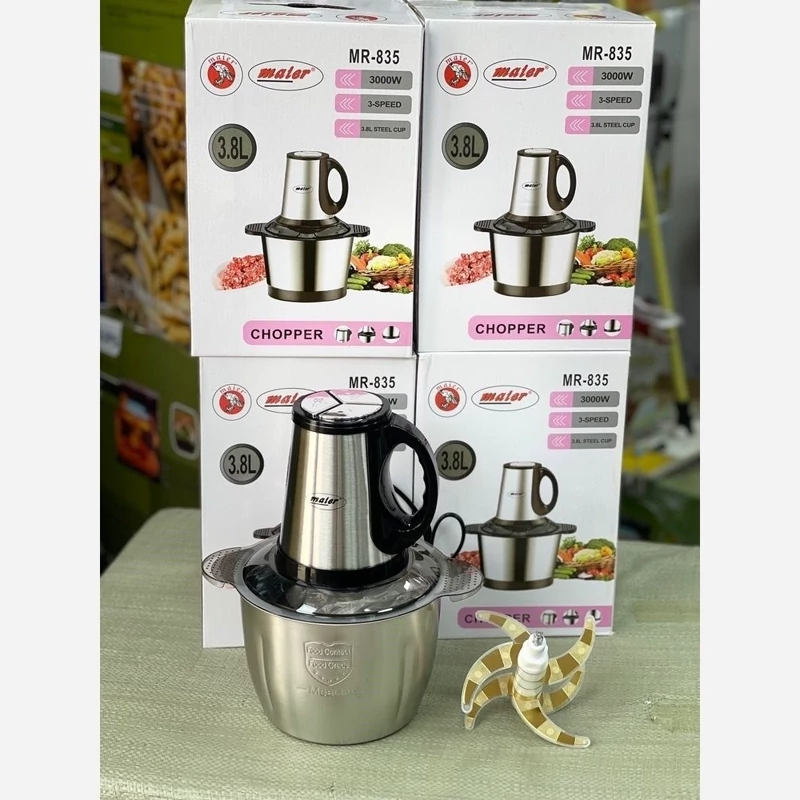 خرد کن مایر کد 835 حجم 3/8 لیتر تک کاسه و دو کاسه