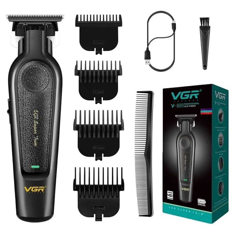 ماشین ریش تراش صفرزن تیغه کربن 7000 vgr با گارانتی