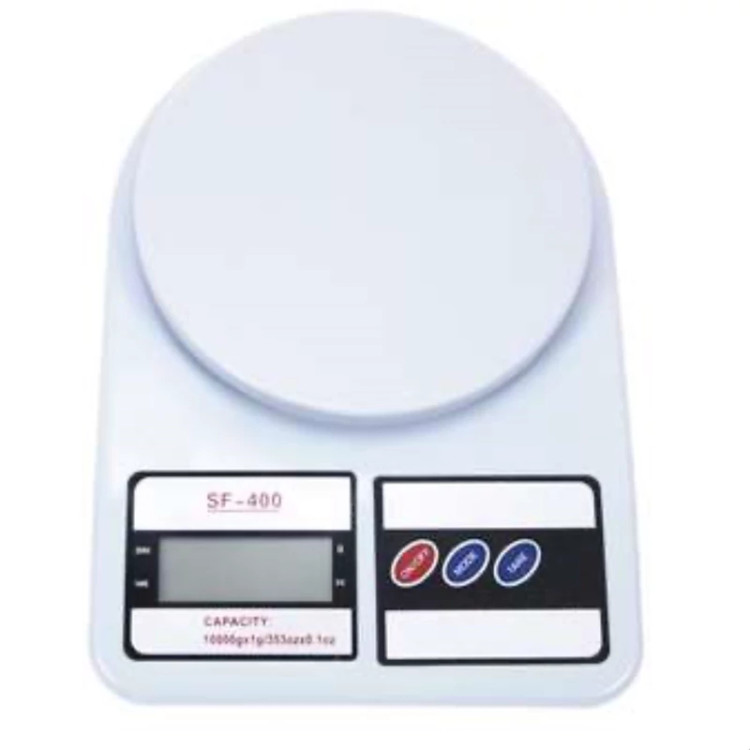 ترازو آشپزخانه دیجیتالی Sf400 وارداتی باطری دار