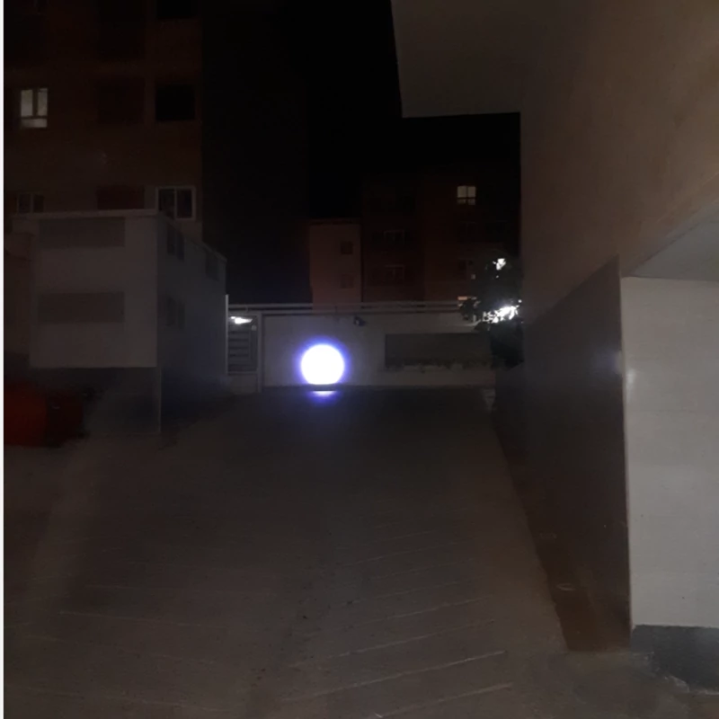 چراغ قوه چکش دار پلیسی شارژی مدل Ruilang RL 2210 ، برد بلند و نور بسیار قوی