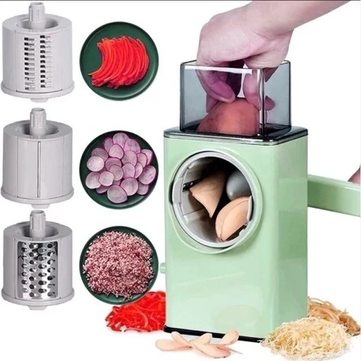 اسلایسر، رنده میوه و سبزیجات و چیپس ساز 4 تیغه برند نوین فرم (بهترین برند)