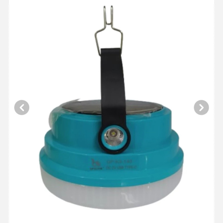 چراغ شارژی برقی و شارژ پنل خورشیدی مدل یوفو UFO