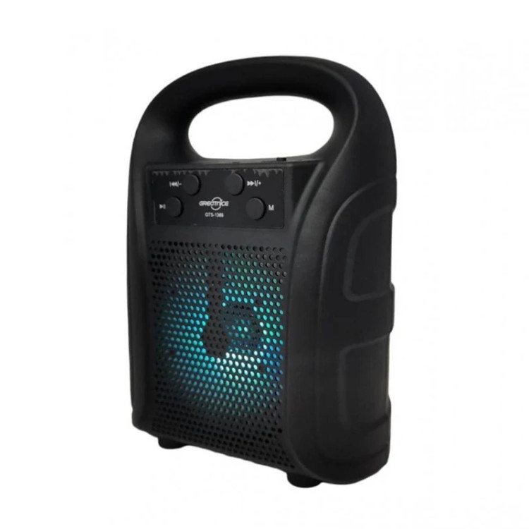 اسپیکر بلوتوثی قابل حمل گریت نایس مدل GTS 1386 ، شیار کارت حافظه MicroSD، USB ، Bluetooth مدل new kanada061