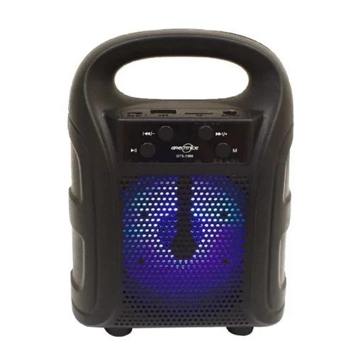 اسپیکر بلوتوثی قابل حمل گریت نایس مدل GTS 1386 ، شیار کارت حافظه MicroSD، USB ، Bluetooth مدل new kanada061