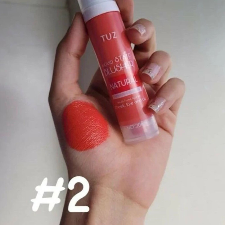 رژ گونه توز رژگونه پمپی توز در 4 رنگ مختلف مدل new kanada061