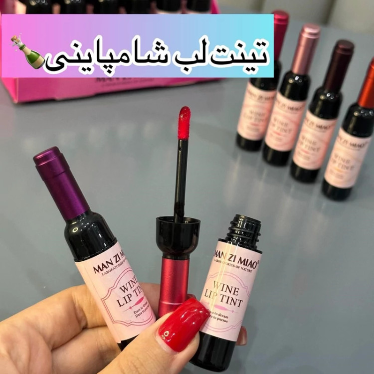 تینت لب شامپاینی بسیار باکیفیت و بادوام مدل new kanada051