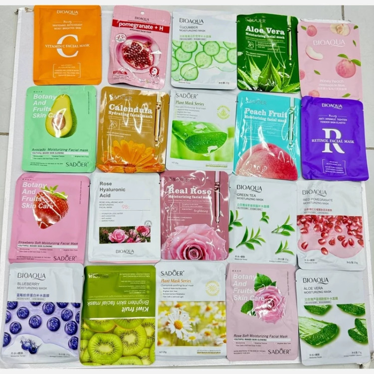 پک 10 عددی ماسک ورقه ای صورت آبرسان مدل new kanada051