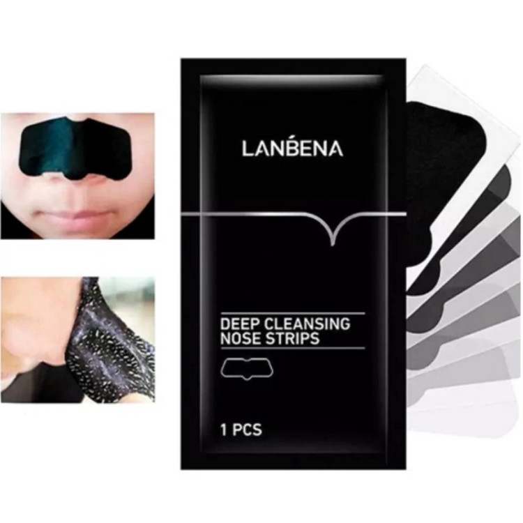 چسب بینی ورقه ای(پاکسازی جوش سرسیاه و چربی بینی) چسب پاکسازی کامل بینی مدل new kanada051