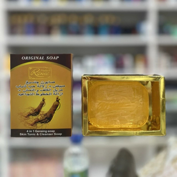 صابون جینسینگ تقویت کننده و جوانساز پوست مدل new kanada051