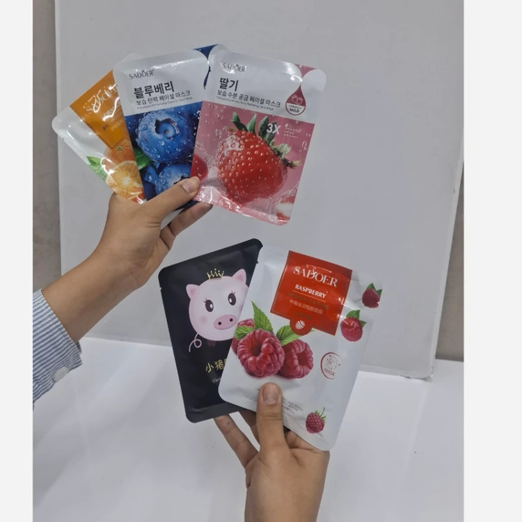 پک 5 عددی ماسک ورقه ای صورت مدل new kanada051