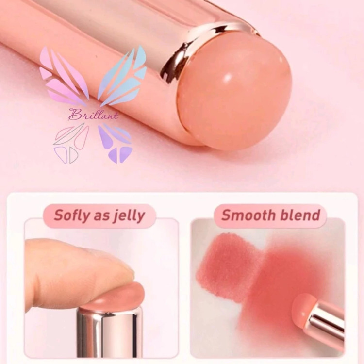 براش سیلیکونی تیکتاکی مخصوص فید مخملی مواد آرایشی مدل new kanada051