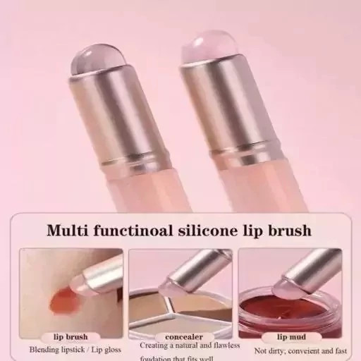 براش سیلیکونی تیکتاکی مخصوص فید مخملی مواد آرایشی مدل new kanada051