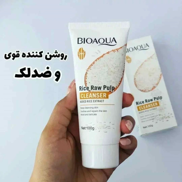 فوم برنج فوم شستشو صورت برنج (روشن کننده پوست) مدل new kanada051