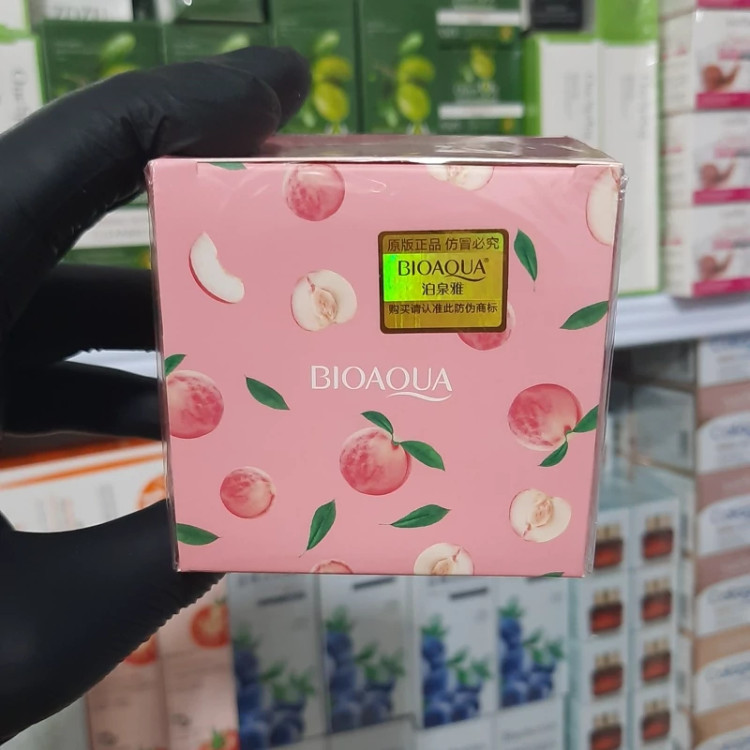 اسکراب هلو (پاکسازی کامل پوست و لایه برداری بافت مرده پوست ) مدل new kanada041
