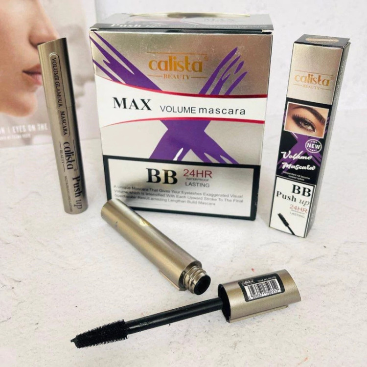 ریمل کالیستا اصل ریمل کالیستا اورجینال نقره ای پوکه فلزی ریمل گیاهی کالیستا ریمل حجم دهنده و بلند کننده مژه مدل new kanada041