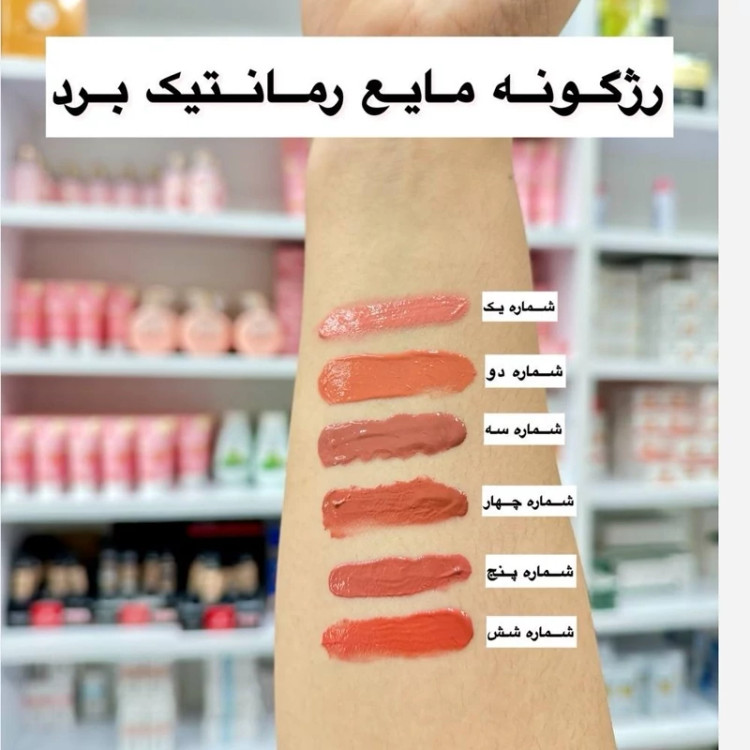 رژگونه مایع تیوپی رماتیک بیرد انقضا 2029 میلادی مدل new kanada041
