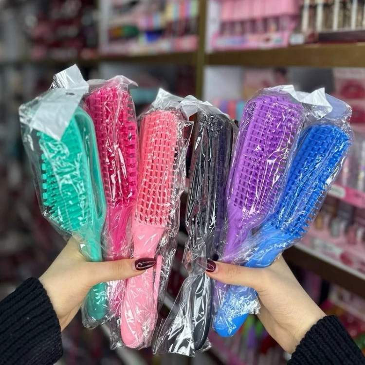 برس مو فلکسی ( برس گره باز کن ) مدل new kanada041