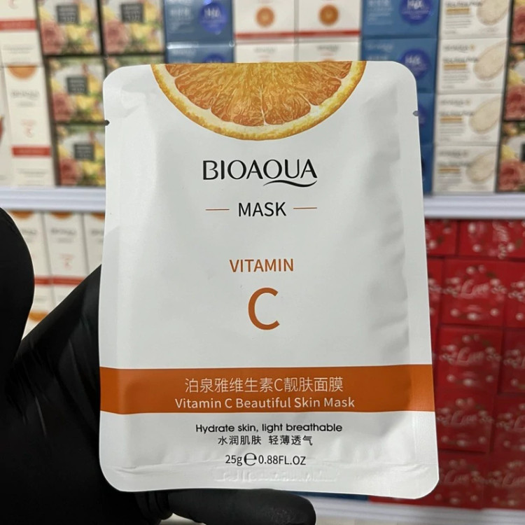 ماسک ورقه ای ویتامین سی مدل new kanada041