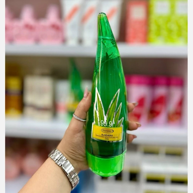 ژل آلوئه ورا ژل آبرسان شاخکی آلوئه ورا سایز بزرگ ژل مرطوب کننده و ضد آفتاب سوختگی مدل new kanada041