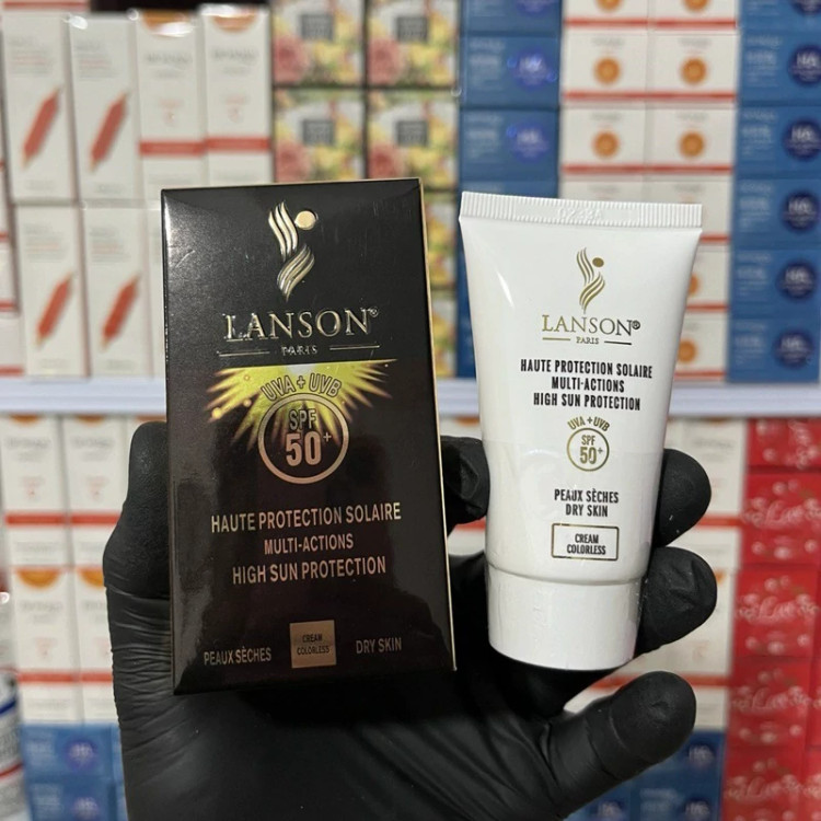 کرم ضدآفتاب لانسون بی رنگ کیفیت عالی مدل new kanada041