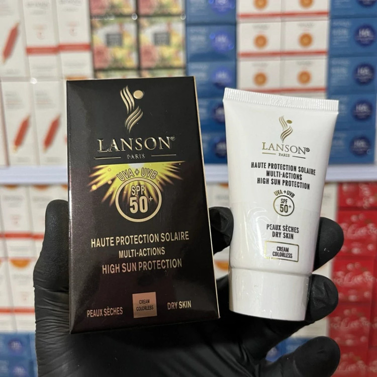 کرم ضدآفتاب لانسون بی رنگ کیفیت عالی مدل new kanada041