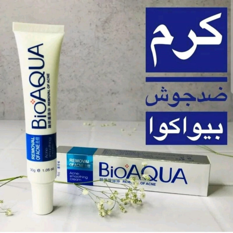 کرم تخصصی ضد جوش بیوآکوا کرم ضد جوش( خشک کردن جوش فعال و از بین بردن جای جوش ) مدل new kanada041