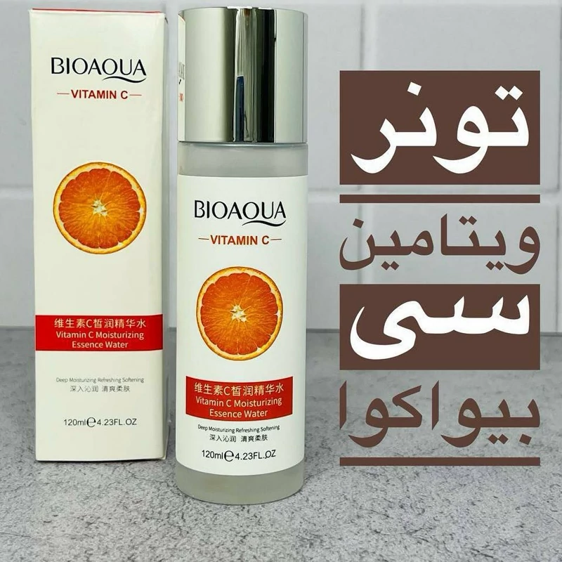 تونر ویتامین سی (درخشان کننده پوست و ضد لک و رطوبت رسانی بالای پوست) مدل new kanada041
