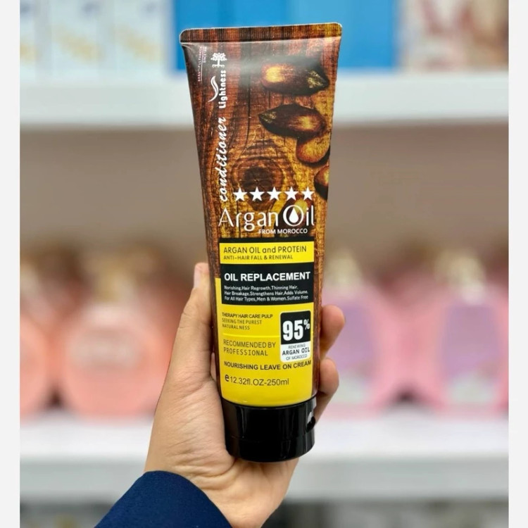 ماسک مو آرگان لایتنس بدون آبکشی مدل new kanada041