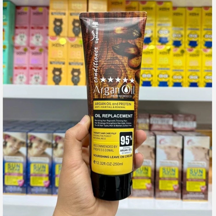 ماسک مو آرگان لایتنس بدون آبکشی مدل new kanada041