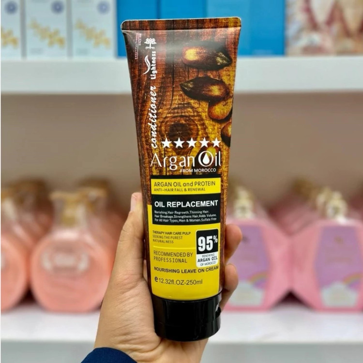 ماسک مو آرگان لایتنس بدون آبکشی مدل new kanada041