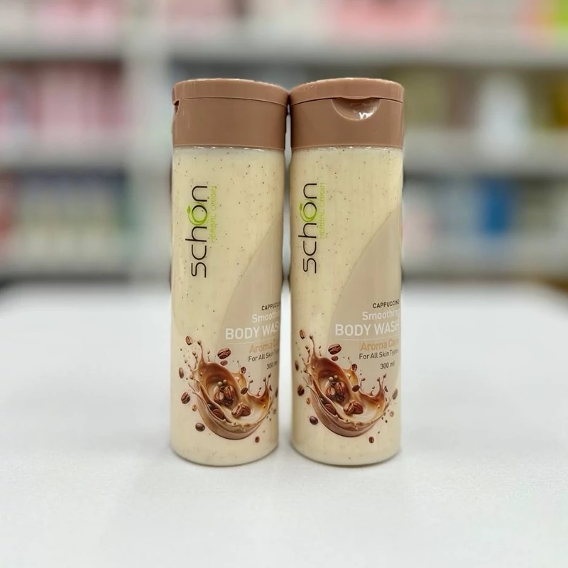 شامپو بدن کاپوچینو اسکراب دار بسیار خوشبو مدل new kanada031