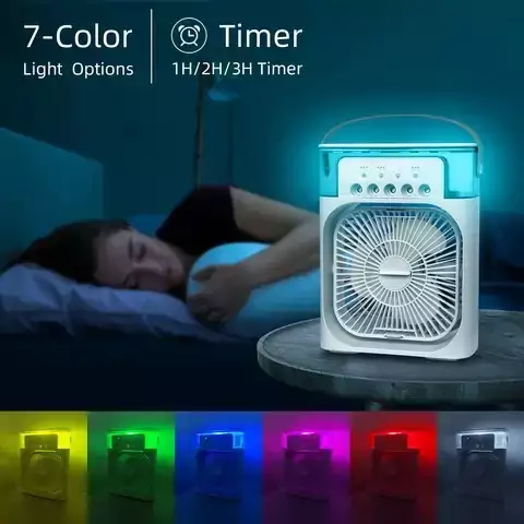 پنکه مه پاش رومیزی مدل Air Cooler Fan مدل new kanada031