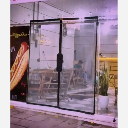 پرده توری مغناطیسی 90 در 210 سانت(ضمانتی) مدل جدید آهنربا یکسره ضربگیردارتور پشه آهنربایی پرده مگنتی مدل new kanada031