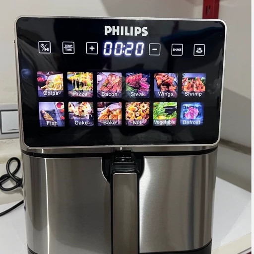 سرخ کن فیلیپس بدون روغن 9970 سرخکن philips رژیمی 16/5 لیتری دو المنت 12برنامه 5000 وات مدل new kanada031