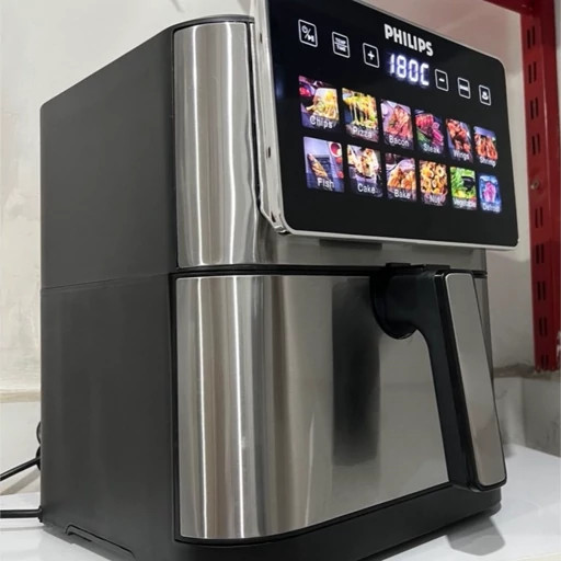 سرخ کن فیلیپس بدون روغن 9970 سرخکن philips رژیمی 16/5 لیتری دو المنت 12برنامه 5000 وات مدل new kanada031