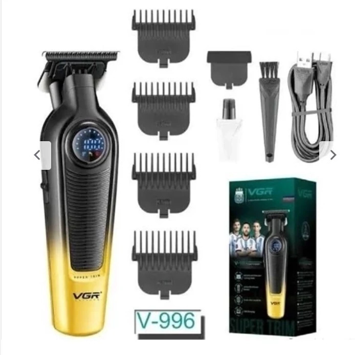ماشین اصلاح و ریش تراش وی جی ار مدلV-996 مدل new kanada021