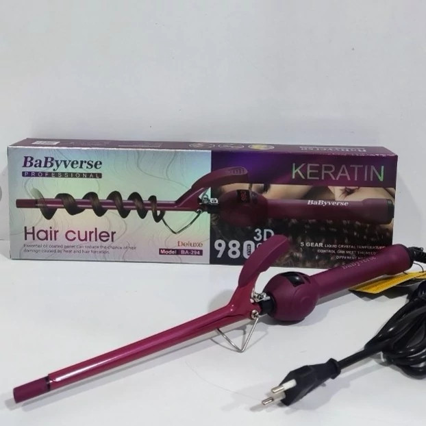 بابلیس خودکاری سایز 9 میل اورجینال ، فر کننده مو با گارانتی مدل new kanada021