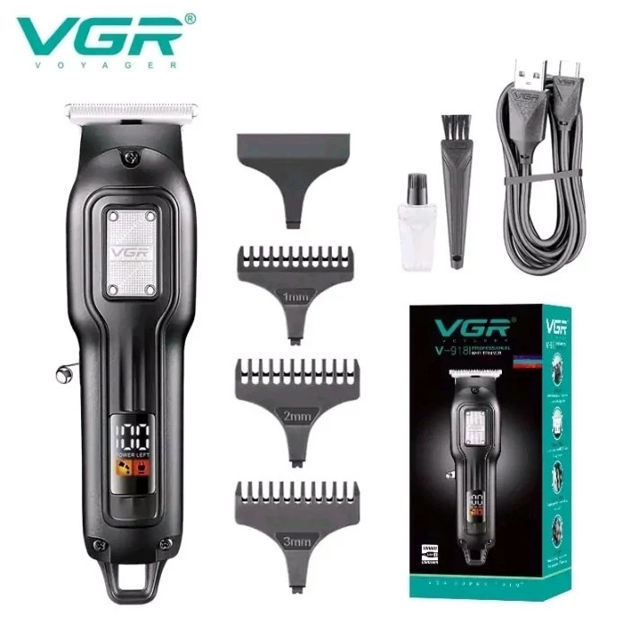 ماشین ریش تراش صفر زن وی جی ار اصل مدل V-918 مدل new kanada021