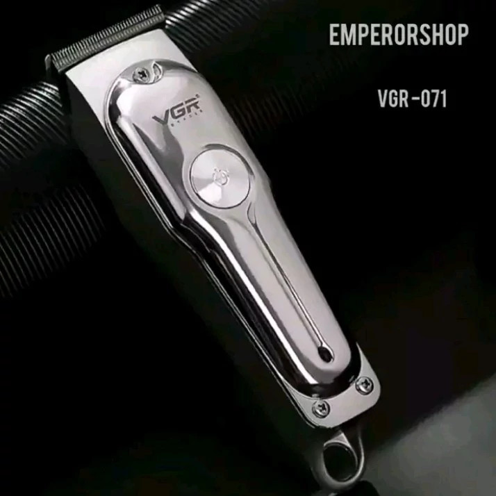 ماشین اصلاح موی سر و صورت وی جی ار مدل V-071 اصل پلمپ شرکتی مدل new kanada021