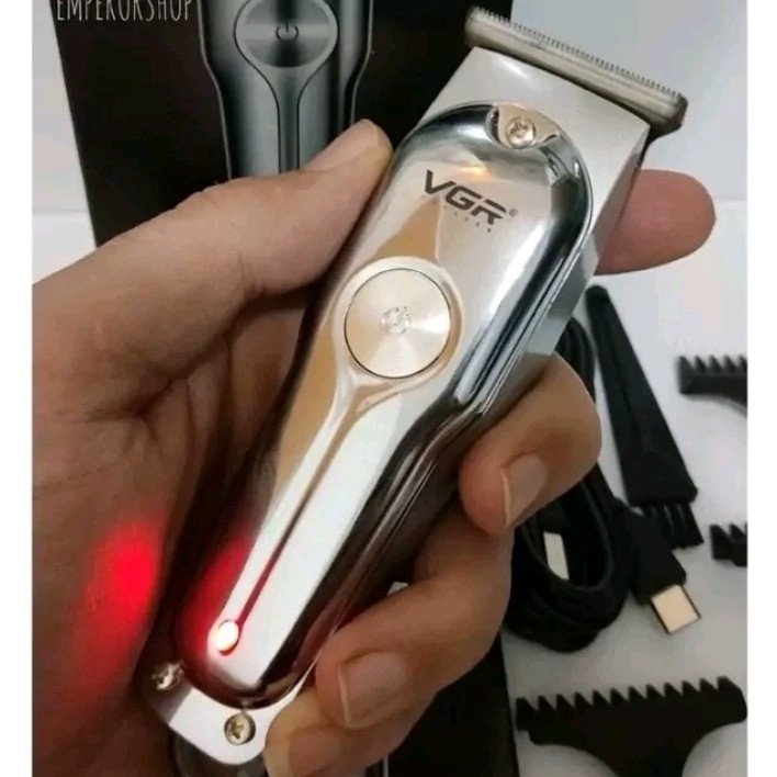ماشین اصلاح موی سر و صورت وی جی ار مدل V-071 اصل پلمپ شرکتی مدل new kanada021