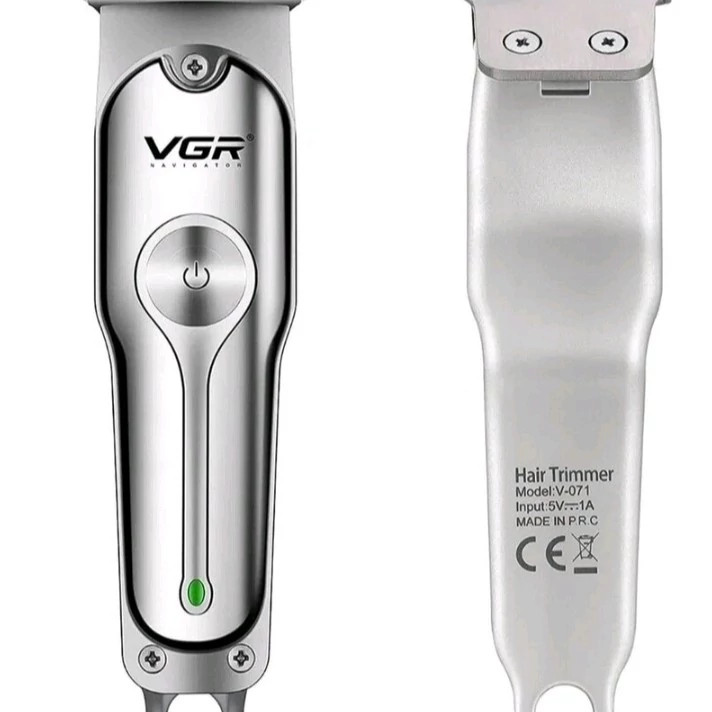ماشین اصلاح موی سر و صورت وی جی ار مدل V-071 اصل پلمپ شرکتی مدل new kanada021