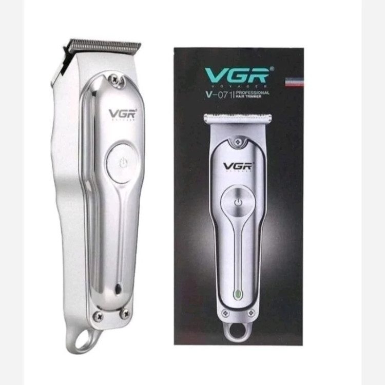 ماشین اصلاح موی سر و صورت وی جی ار مدل V-071 اصل پلمپ شرکتی مدل new kanada021