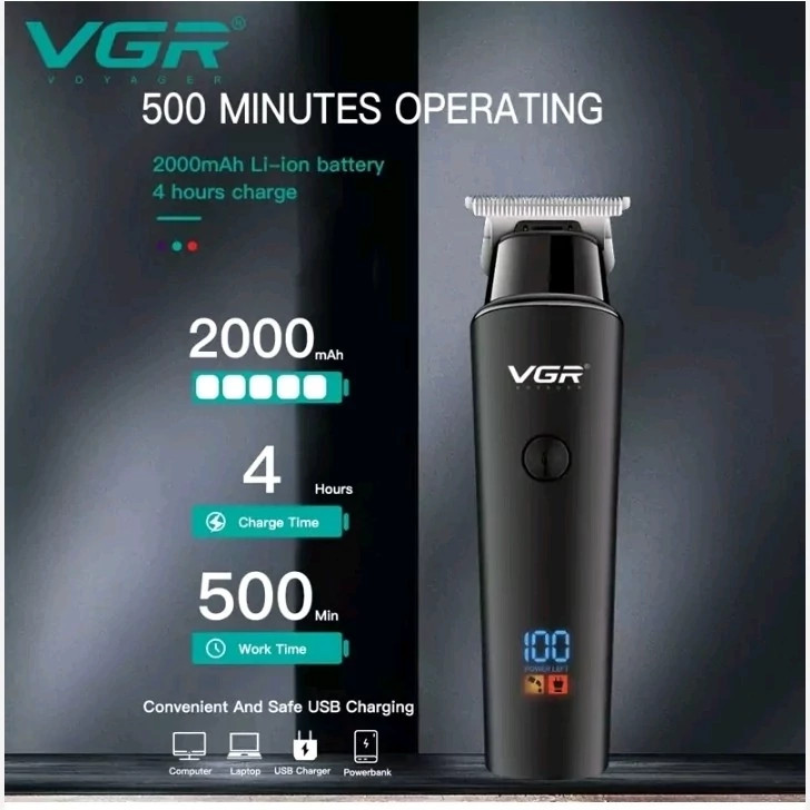 ماشین اصلاح خط زن و صفر زن V-937 وی جی ار (گارانتی دار)(اصلی ) مدل new kanada021