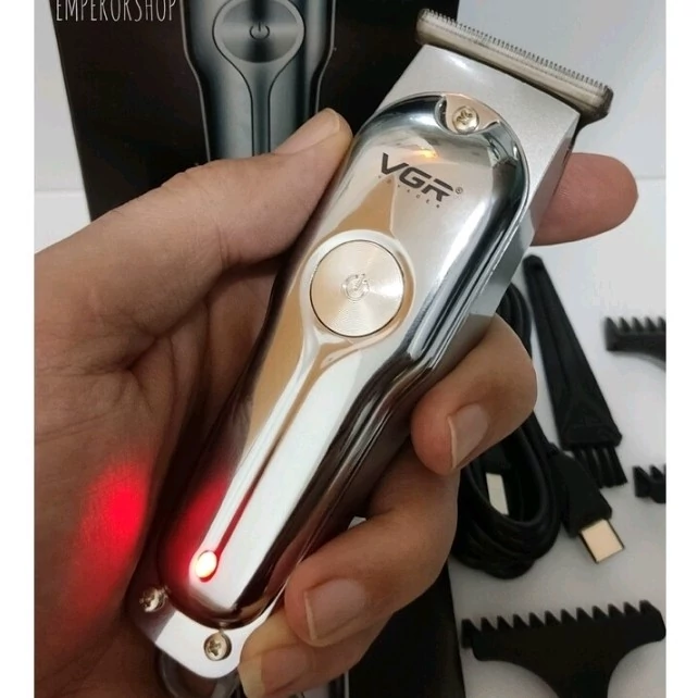 ماشین اصلاح سر و صورت VGR-071 اصلی ریش تراش خط زن و سایه زن وی جی ارvgr071 اصل مدل new kanada021