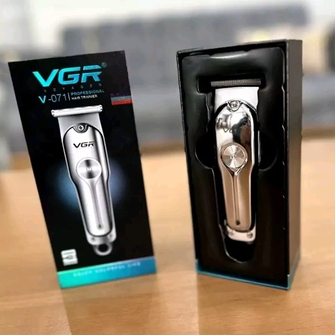 ماشین اصلاح سر و صورت VGR-071 اصلی ریش تراش خط زن و سایه زن وی جی ارvgr071 اصل مدل new kanada021