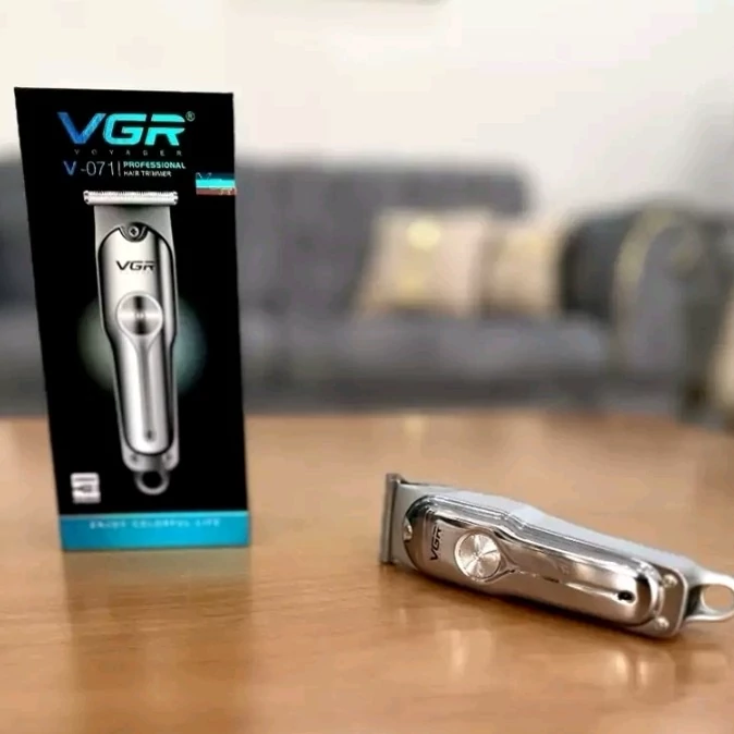 ماشین اصلاح سر و صورت VGR-071 اصلی ریش تراش خط زن و سایه زن وی جی ارvgr071 اصل مدل new kanada021