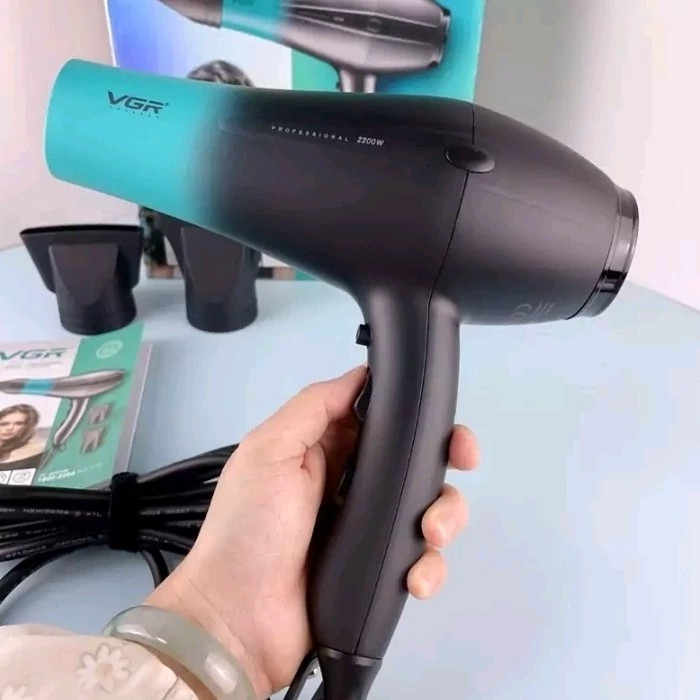 سشوار وی جی آر463 اصل همراه 6 ماه گارانتی مدل new kanada021