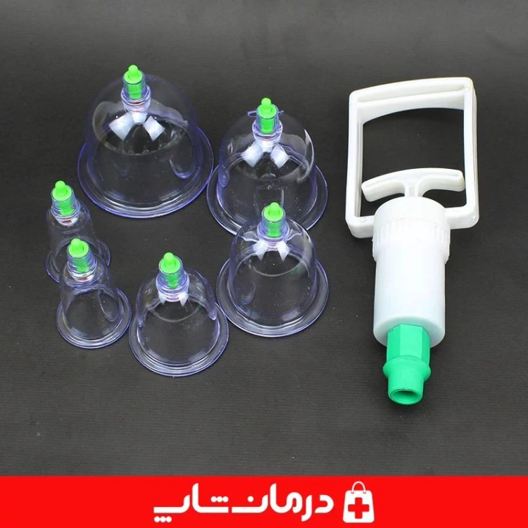 بادکش 6 لیوان KL مدل اسلامی دستگاه حجامت خانگی کی ال کاناداکالا مدل 01315